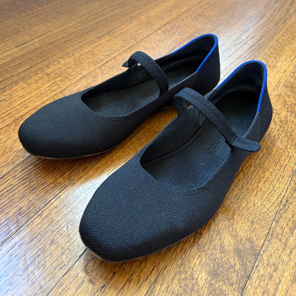 Black Rothy’s Square Toe Mary Janes - Picture 2 of 8